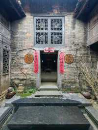 廣西富川虎馬嶺古村。