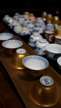 【蘇州品茶】原來還可以在美術館喝茶。