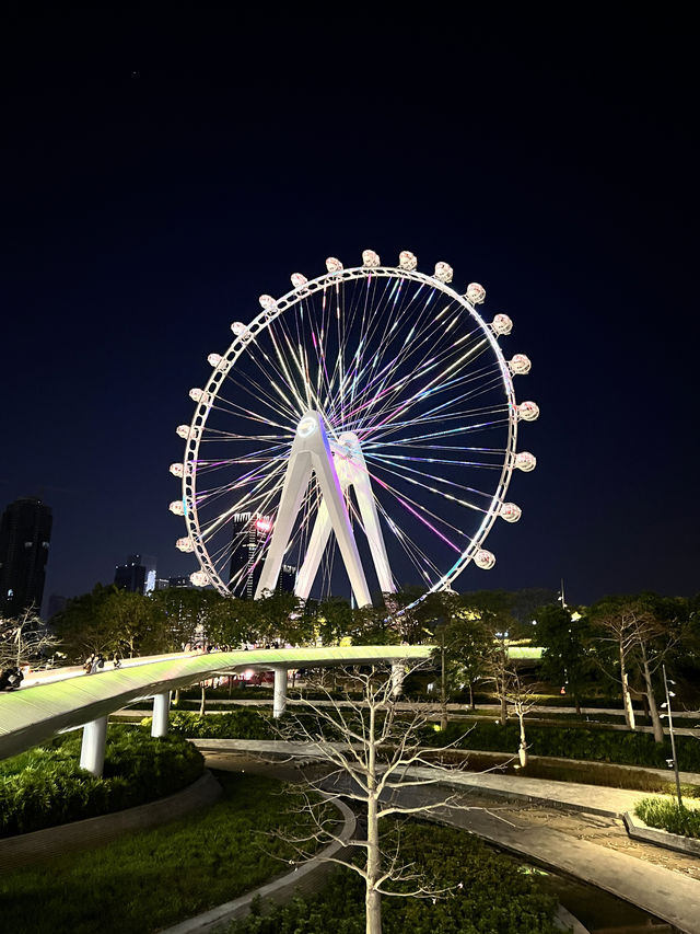 傍晚5、6點，歡樂港灣的日落美得令人窒息！