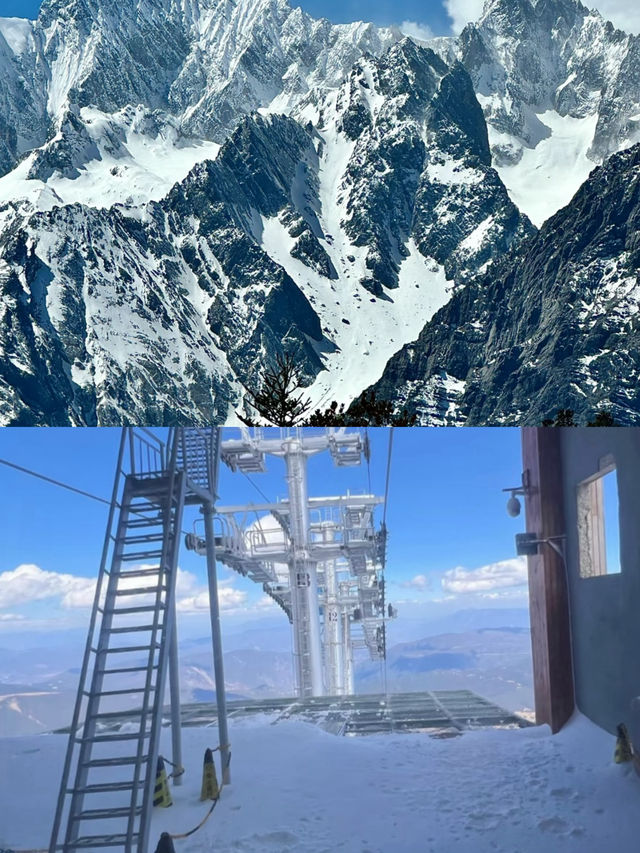 3 月玉龍雪山現狀，盡早改行程……