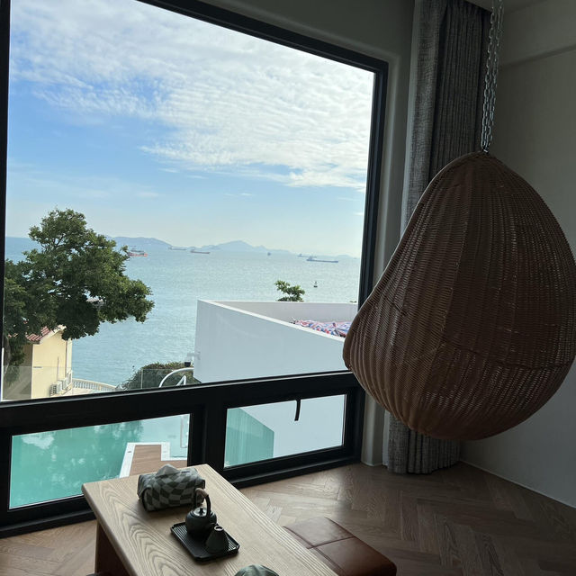 🌊珠海隱世海島民宿！無邊泳池小院美到不想退房！