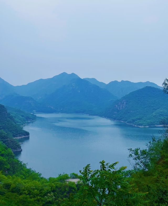 北方「小桂林」，闖進現實版嘅水墨畫易水湖一日躺平玩法