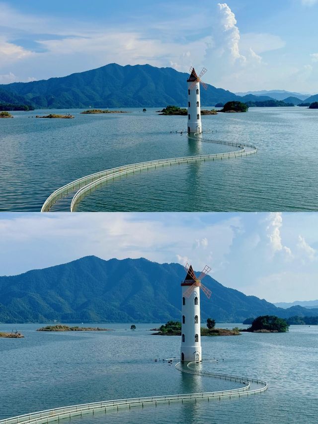 千島湖燈塔，扮喺歐洲！超級上鏡