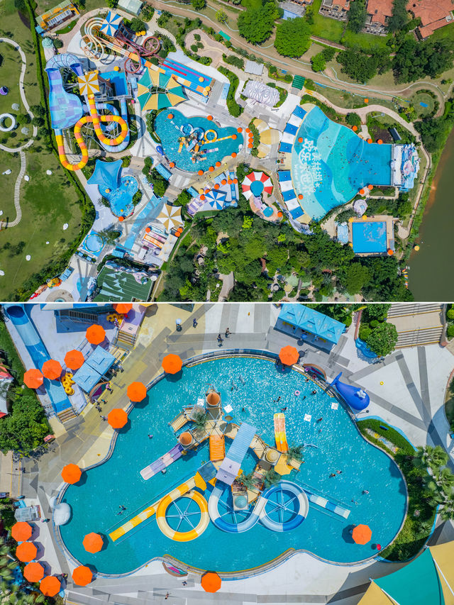 美林湖歡樂水世界，夏天消暑玩水嘅頂流