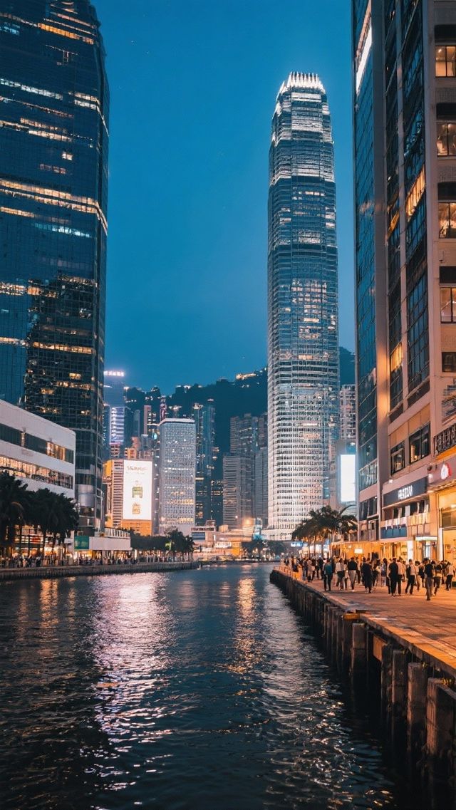 國慶不去人擠人，我在香港山頂看全城為中國打Call