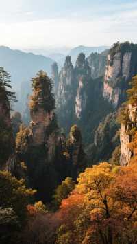 金秋張家界4天3晚，深度慢遊峰林仙境！旅遊攻略！