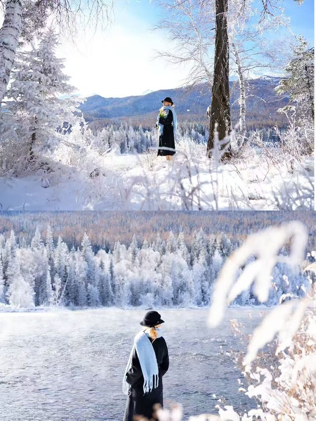 自駕新疆｜凜冬之際，與喀納斯的一場邂逅～