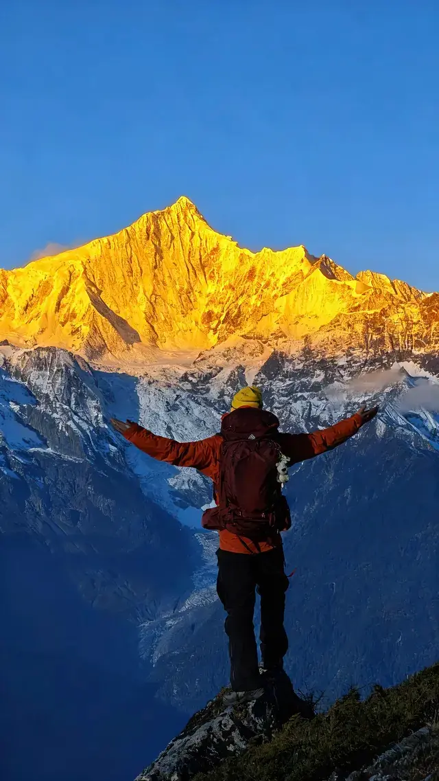 梅里新晉頂流機位！丁羊丁後山太絕了