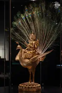 孔雀明王 上海博物館宋元明清銅器展