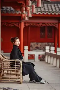 唐山南湖約拍｜秋日仙霧裡的國風浪漫