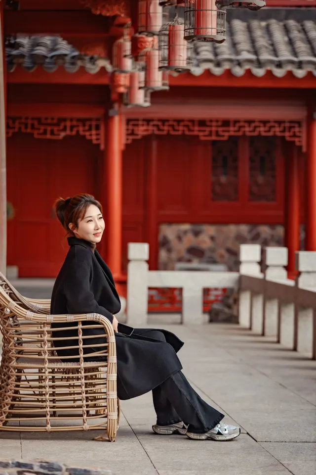 唐山南湖約拍｜秋日仙霧裡的國風浪漫