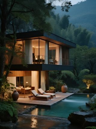 Anji Fanyin|Autumn Family Private Hot Spring! Bamboo Forest Mountain View + Smart Rooms for Kids