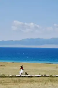 去見賽里木湖，我會用跑的🩵