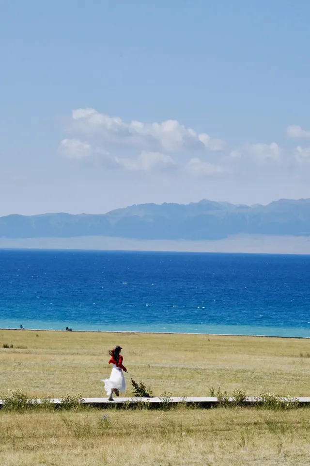 去見賽里木湖，我會用跑的🩵