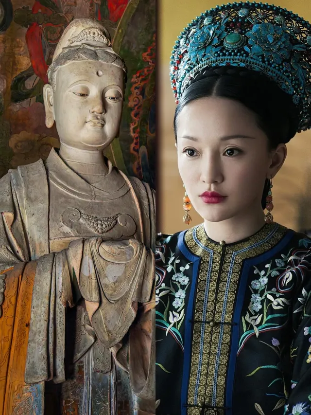 與金代「周迅」對視眼裡藏著人間所有慈悲 與金代「周迅」對視眼裡藏著人間所有慈悲