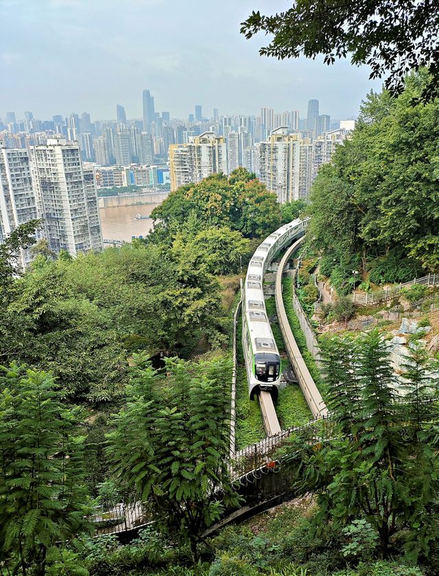 重慶渝中旅遊丨半山崖線藏著茶馬古道的痕跡