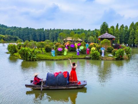 仙桃2日間ツアー：夢の水郷で舟遊び、沔陽の小さな町、洪湖のエコツアー