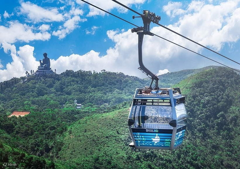 香港 山頂纜車第五代 山頂ケーブルカー 香港大嶼山日帰り旅行 昂坪360ケーブルカー＋天壇大仏 仏教系癒し