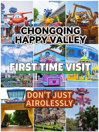 Chongqing Happy Valley | Pitfall guide + no-detour itinerary, copy this for your first visit