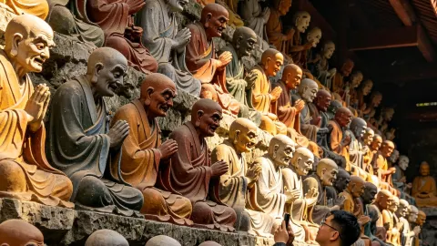 Photo Guide to the 500 Arhats — traveler post in Rizhao