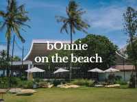 bOnnie on the beach คาเฟ่สุดมินิมอล ริมทะเลชะอำ