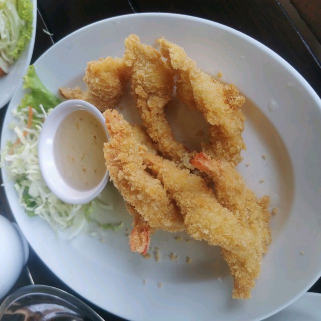 บึงมารวย​ ร้านอาหารกลางบึง​ เส้นบางนา​กทม