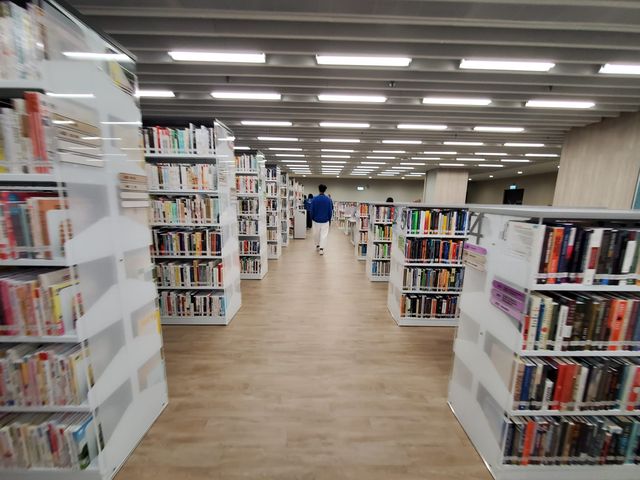 全新落成 兩層高+寬敞+天然採光 圖書館