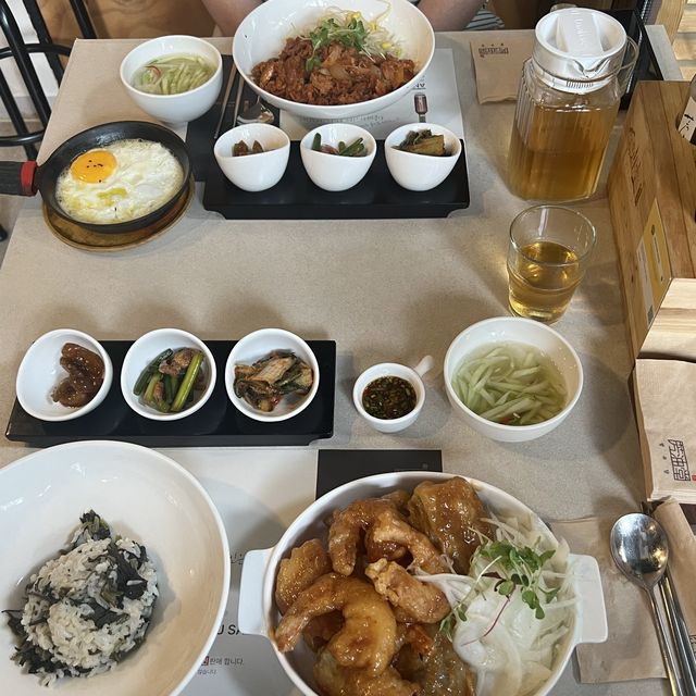 서판교 정갈한 건강 한 상