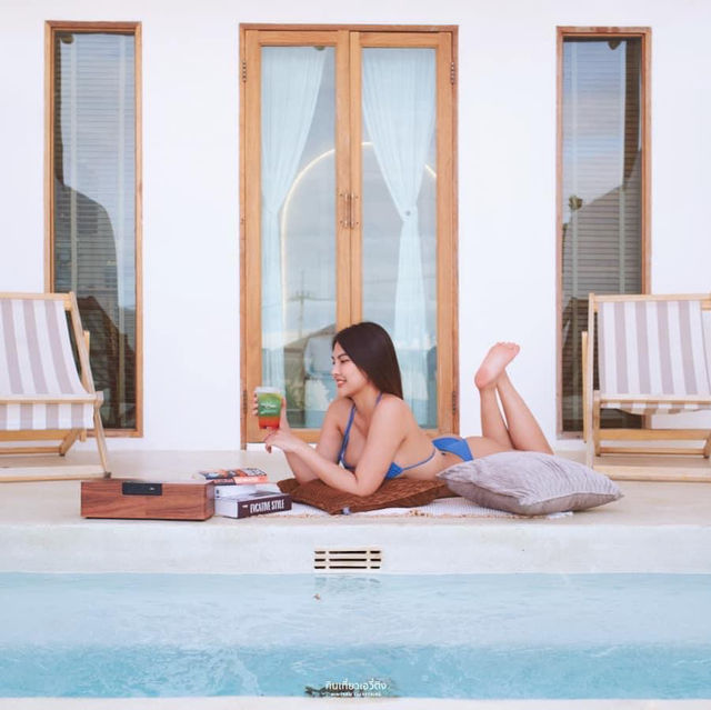 ที่พักเปิดใหม่บนเกาะล้าน นอนพลูวิลล่า🏝️