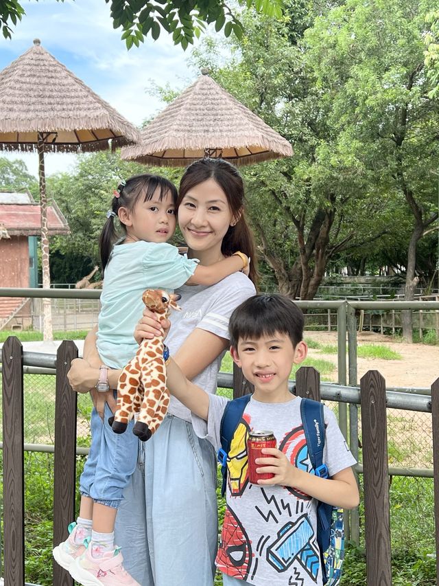 深圳親子遊 逛超大動物園