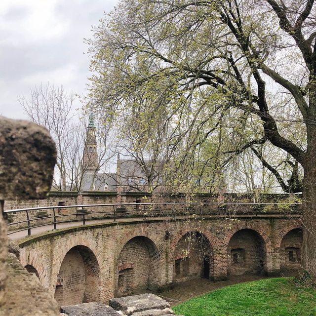 荷蘭🇳🇱萊頓🔰⚜️🔱 Burcht van Leiden 上層景觀篇