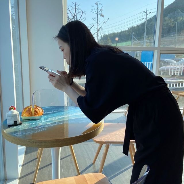 韓國｜慶尚北道 盈德郡 希臘風海景咖啡廳