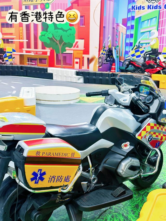 ⭐️尖沙咀室內競賽場🚗小朋友試過玩電單車未？😏