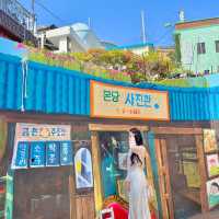 여수 고소동벽화마을 감성카페 몬당 