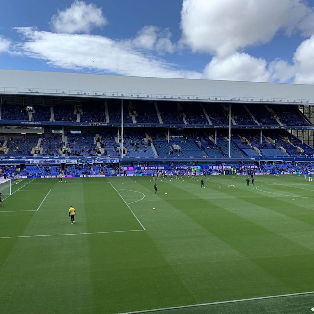 Goodison Park, spiritual home of Everton FC