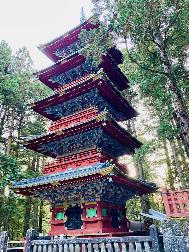 The Stone Gate and the Five-Storied Pagoda