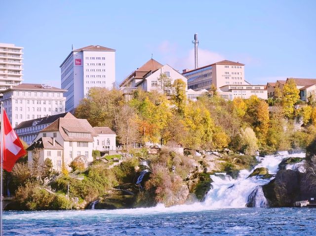 Stunning Autumn at Neuhausen am Rheinfall