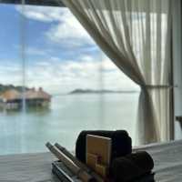 Water bungalows in Sabah