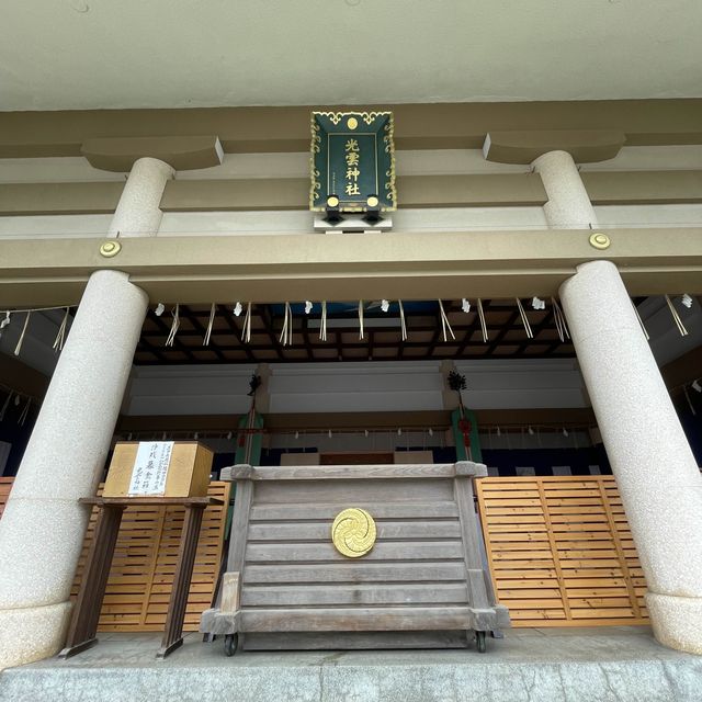 【福岡】桜百選西公園にある光雲神社参拝