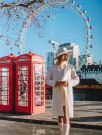My fave spot to watch the London Eye! 🇬🇧 