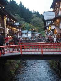 Autumn in Ginzan onsen, Yamagata