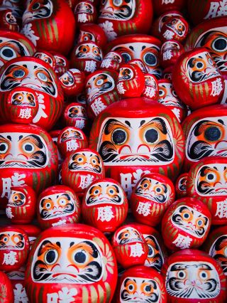 [Osaka] There is no doubt that you will be blessed with good fortune! ️ Introducing a temple filled with Daruma dolls for praying for victory 🔍