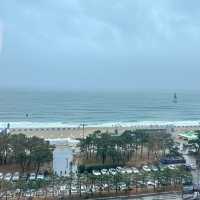 【韓国釜山・海雲台】海雲台海水浴場も空港リムジンバス停留所もすぐ「新羅ステイホテル海雲台」