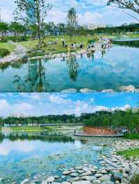 2024年再訪東莞中心公園，享受平靜與歡樂🌸💚