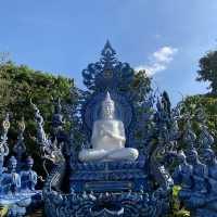 วัดร่องเสือต้น (วัดสีน้ำเงิน )จังหวัดเชียงราย