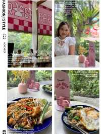 曼谷網紅打卡Pink RosaCafe✖️Patom Organic Living