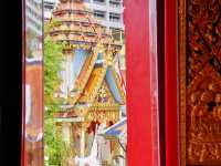 【タイ・バンコク】桃色に包まれた珠玉の寺院🍑