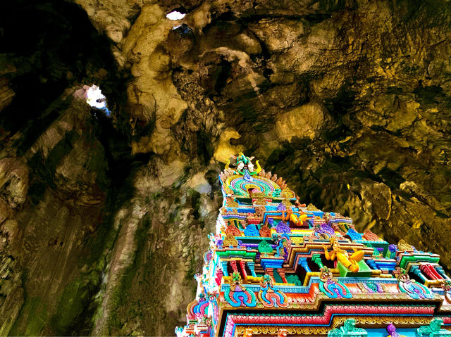 Inside Batu Cave