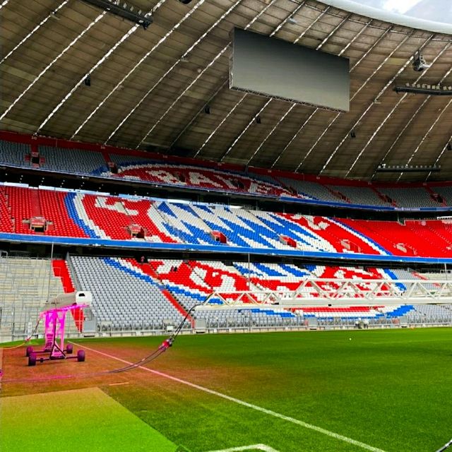 @ THE ALLIANZ ARENA, MUNICH.