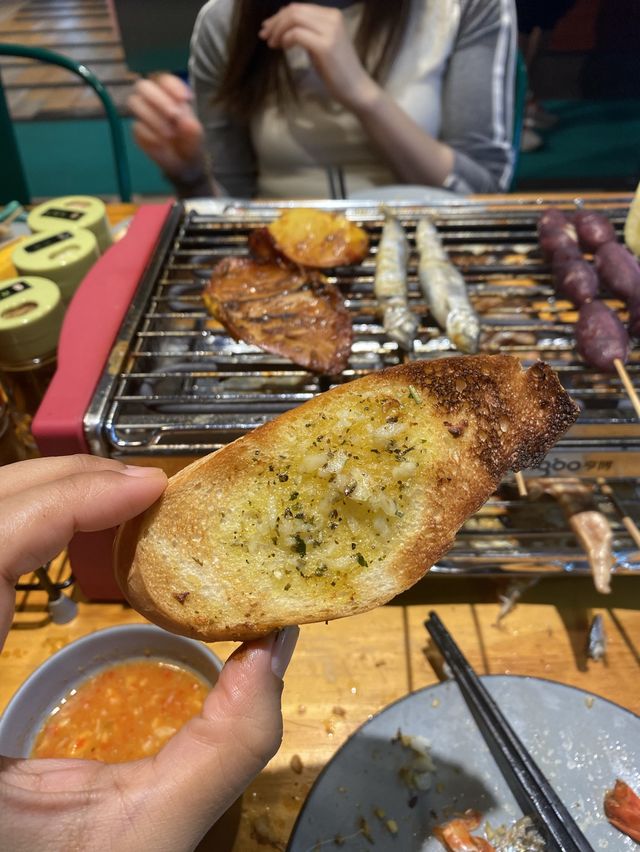 荃灣流水蝦放題 大嘆海鮮串燒大餐@蝦蝦燒